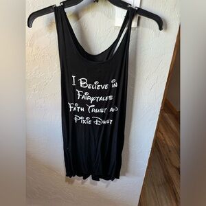I believe in Fairytales Faith Trust and Pixie Dust tank top